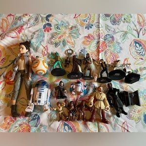 Star Wars figures lot